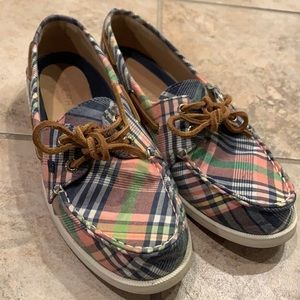 Sperry Plaid Boatshoes